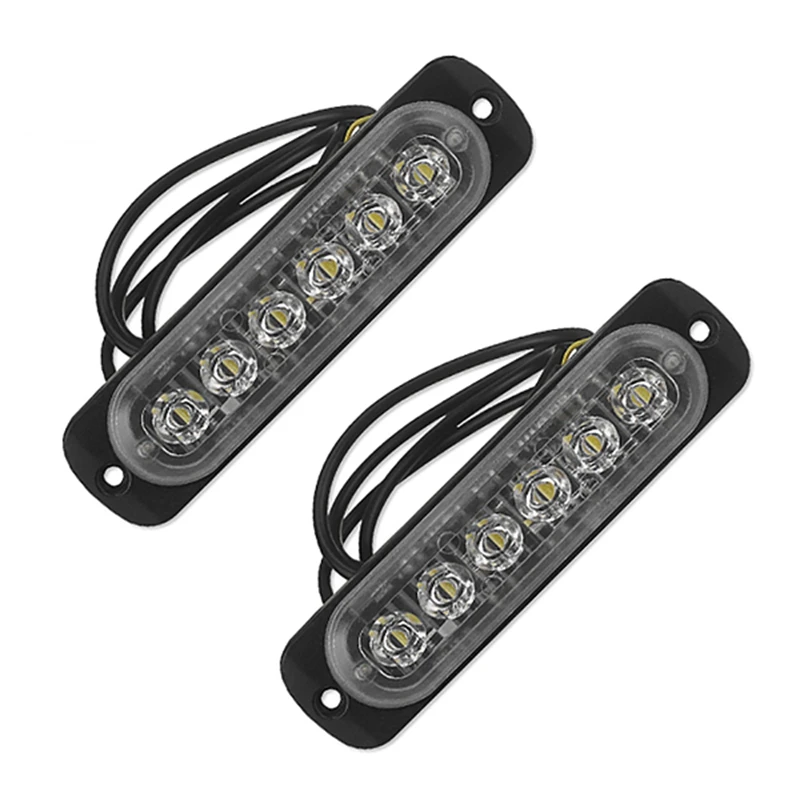 2x12-24 В 6LED вспышка аварийный автомобиль предупреждающий стробоскоп мигающий белый
2x12-24 В 6LED вспышка аварийный автомобиль предупреждающий стробоскоп мигающий белый