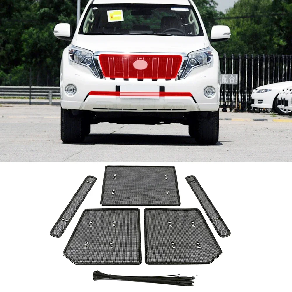 Для Toyota Land Cruiser Prado FJ 150 2014-2020 передняя решетка, сетка от насекомых, защитный чехол для конденсатора радиатора, сетка от насекомых и песка
Для Toyota Land Cruiser Prado FJ 150 2014-2020 передняя решетка, сетка от насекомых, защитный чехол для конденсатора радиатора, сетка от насекомых и песка