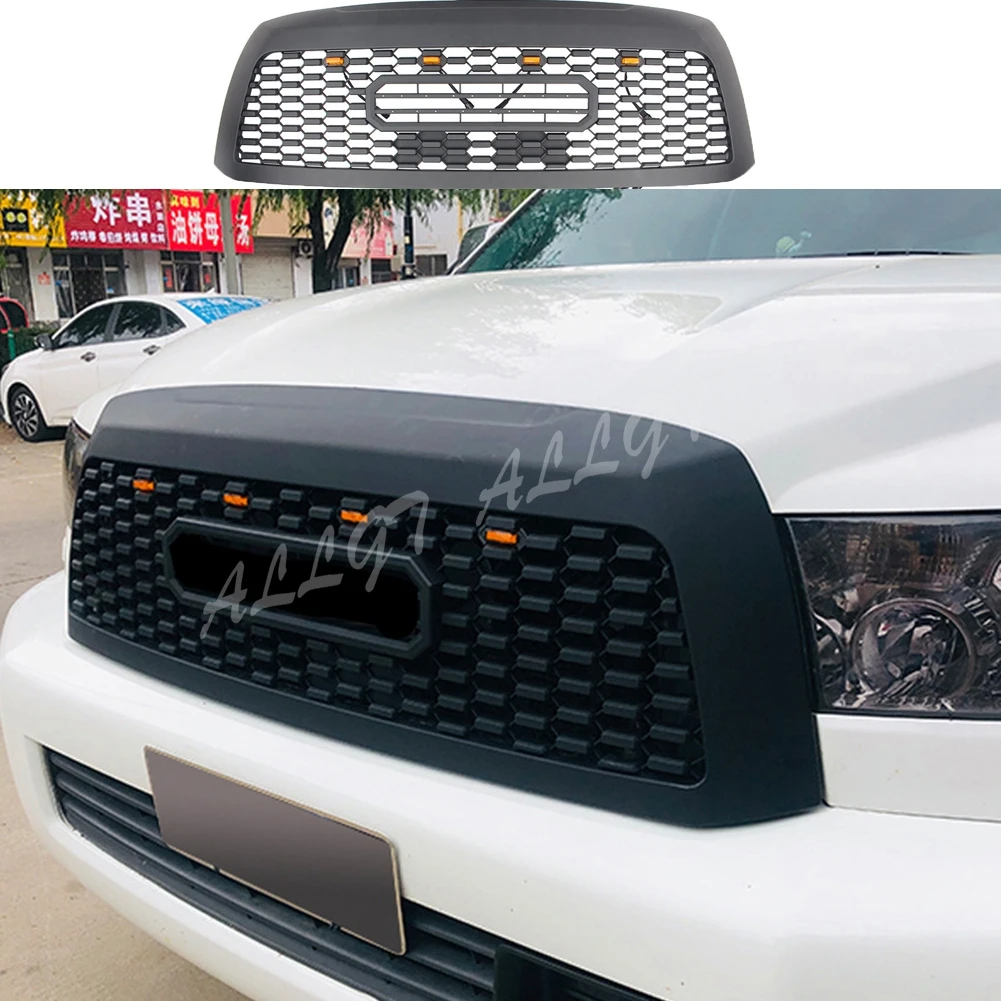 New Front Upper Radiator Mesh Grilles With Light Fits for Sequoia 2010-2018
New Front Upper Radiator Mesh Grilles With Light Fits for Sequoia 2010-2018