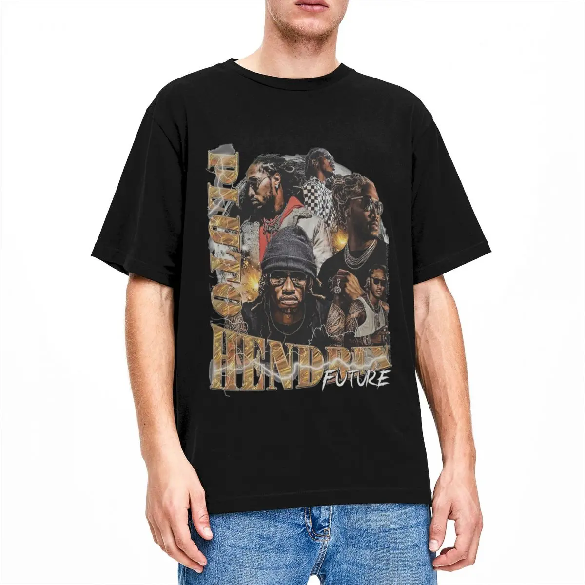Cool Singer Future Rapper Men Women's T Shirt Hip Hop Merchandise Awesome Tee Short Sleeve O Neck T-Shirts 100% Cotton Clothing
Cool Singer Future Rapper Men Women's T Shirt Hip Hop Merchandise Awesome Tee Short Sleeve O Neck T-Shirts 100% Cotton Clothing