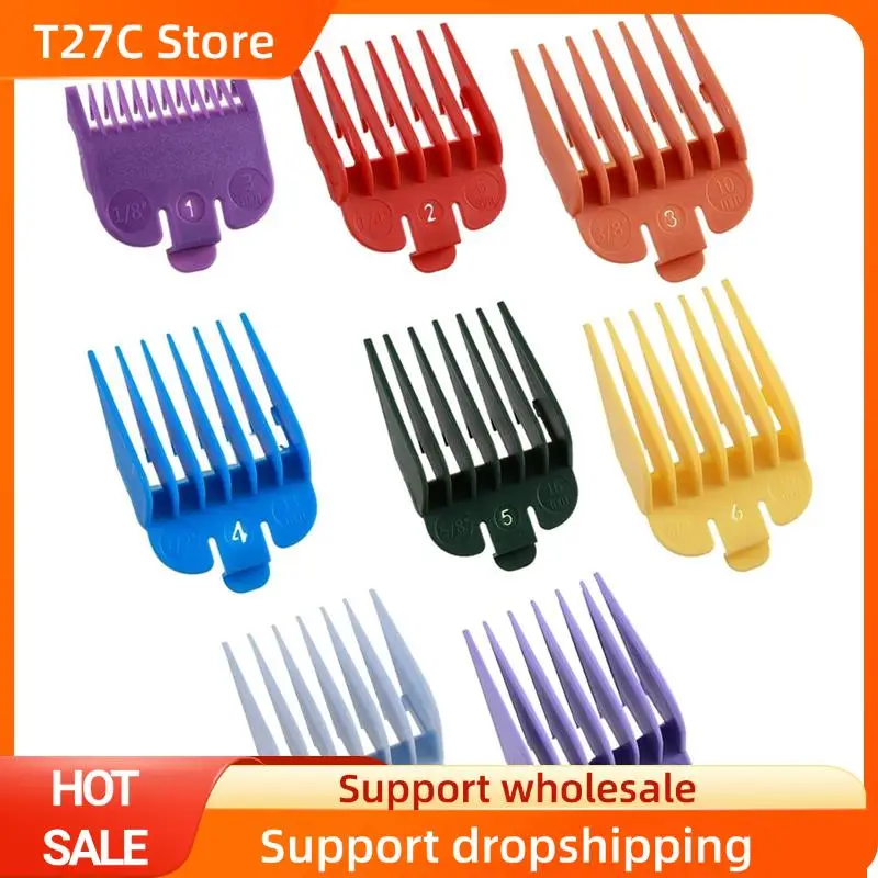 T27C пластиковые защитные ограждения для триммера, 8 шт., набор профессиональных щитков для машинки для стрижки волос, красочные направляющие для стрижки волос
T27C пластиковые защитные ограждения для триммера, 8 шт., набор профессиональных щитков для машинки для стрижки волос, красочные направляющие для стрижки волос