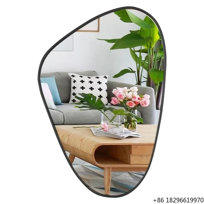 4mm Frameless Irregular Glass Wall Mirror Portable Art Decor For Entryway Bedroom Living Room Bathroom Home
4mm Frameless Irregular Glass Wall Mirror Portable Art Decor For Entryway Bedroom Living Room Bathroom Home