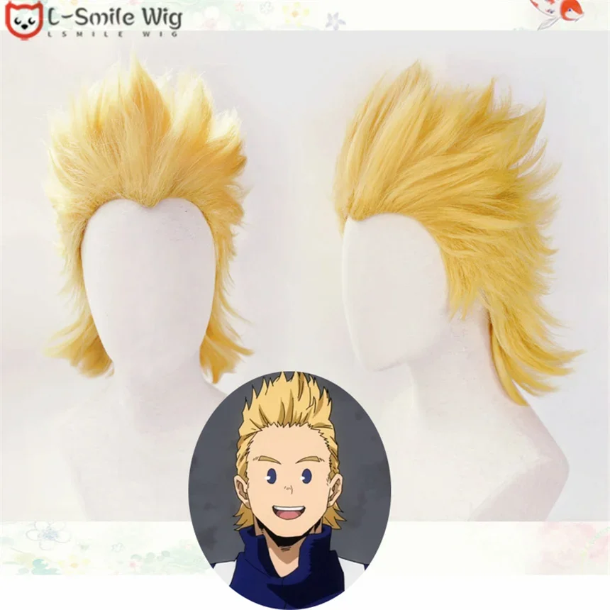 Mirio Toogata Million Cosplay Wig Anime My Hero Academia Cosplay BIG 3 Mirio Toogata Light Blonde Hair Wigs + Free Wig Cap
Mirio Toogata Million Cosplay Wig Anime My Hero Academia Cosplay BIG 3 Mirio Toogata Light Blonde Hair Wigs + Free Wig Cap