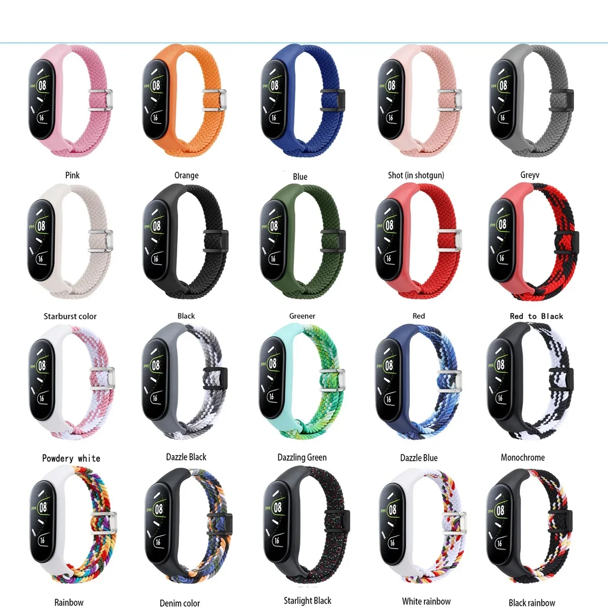 Magnetic Nylon Woven Watch Strap for Men and Women's Sports Replacement, Suitable for Xiaomi 3 4 5 6 7 Watch Band
Magnetic Nylon Woven Watch Strap for Men and Women's Sports Replacement, Suitable for Xiaomi 3 4 5 6 7 Watch Band