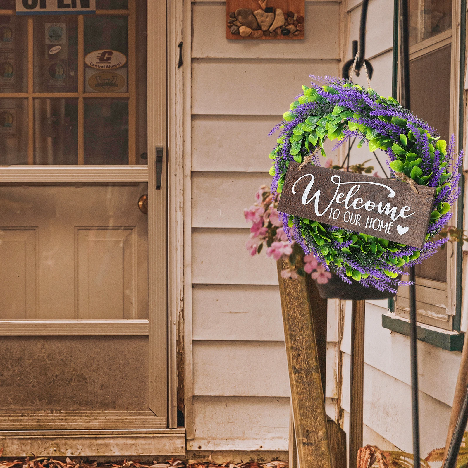 Artificial Lavender Wreath Romantic Shape Prime Material Lightweight Front Door Decor Valentine Wedding Birthday Bridal
Artificial Lavender Wreath Romantic Shape Prime Material Lightweight Front Door Decor Valentine Wedding Birthday Bridal
