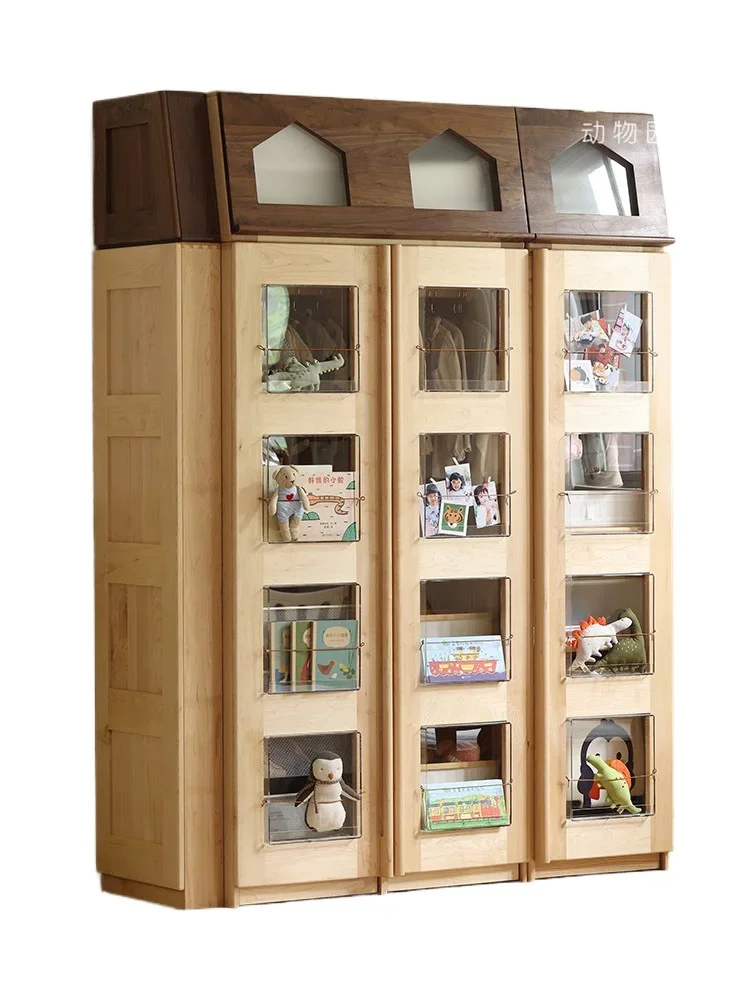 Wardrobe Solid Wood Children's Combination Drawer Boys and Girls Double Three Storage Door Cabinet Wardrobe
Wardrobe Solid Wood Children's Combination Drawer Boys and Girls Double Three Storage Door Cabinet Wardrobe