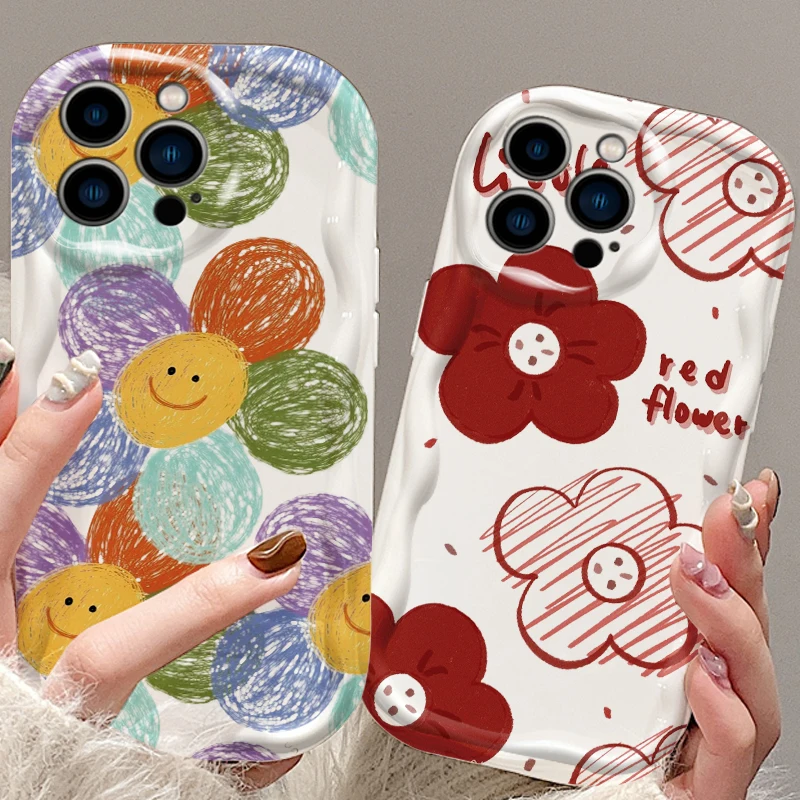 Luxury Flower Cartoon Cute Art For Apple iPhone 15 14 13 12 11 XS XR X Pro Max Plus Wave Oil TPU Phone Case
Luxury Flower Cartoon Cute Art For Apple iPhone 15 14 13 12 11 XS XR X Pro Max Plus Wave Oil TPU Phone Case