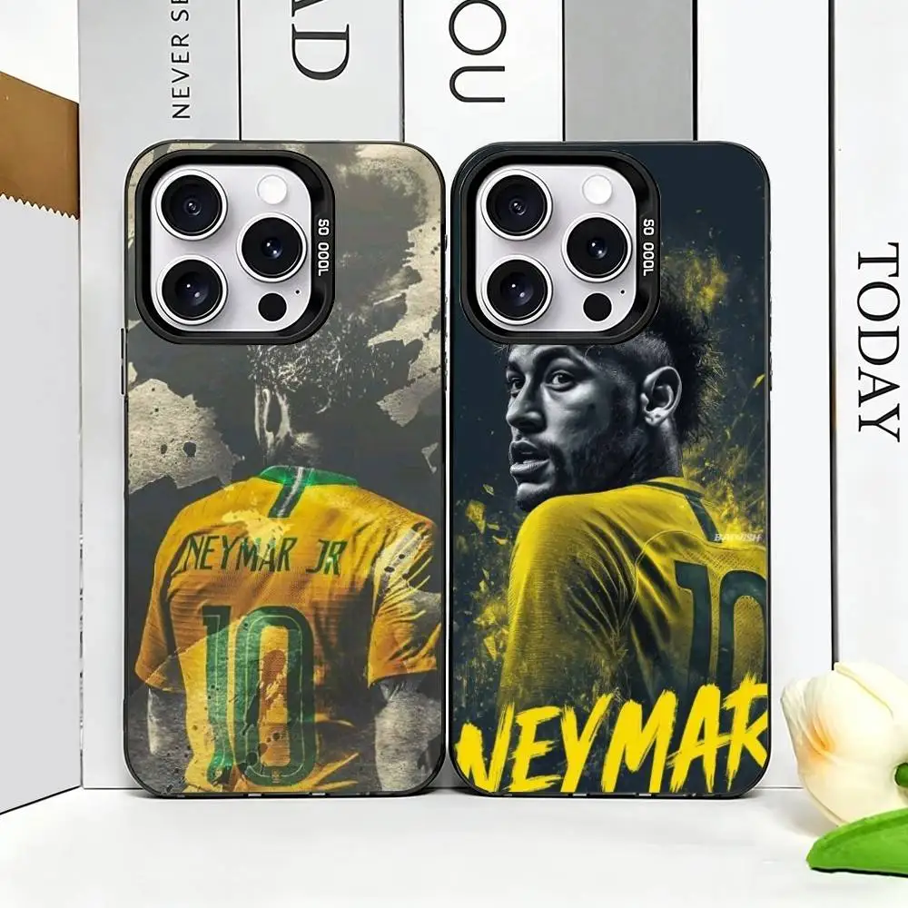 Neymar No.10 Football Theme Phone Case For iPhone 17,16,15,14,13,12,11 Plus,Pro Max,XS,Colorful Silver Phone case Funda Cover
Neymar No.10 Football Theme Phone Case For iPhone 17,16,15,14,13,12,11 Plus,Pro Max,XS,Colorful Silver Phone case Funda Cover