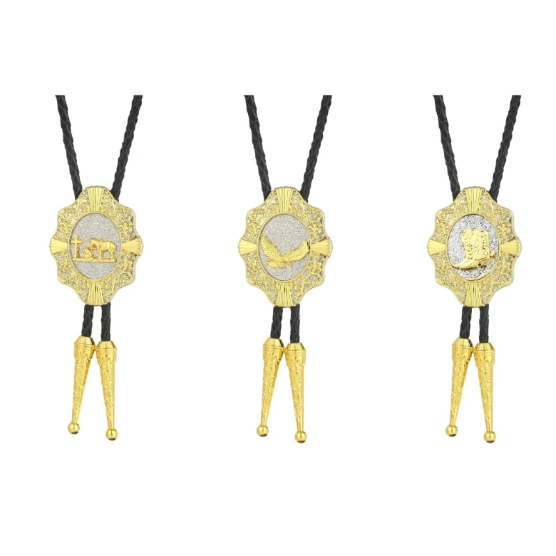 Delicate Bolo Tie Cowboy Punk Necktie Western Bolo Tie Engraving Charm Bolo Tie Cowboy for Shirt Jeans
Delicate Bolo Tie Cowboy Punk Necktie Western Bolo Tie Engraving Charm Bolo Tie Cowboy for Shirt Jeans