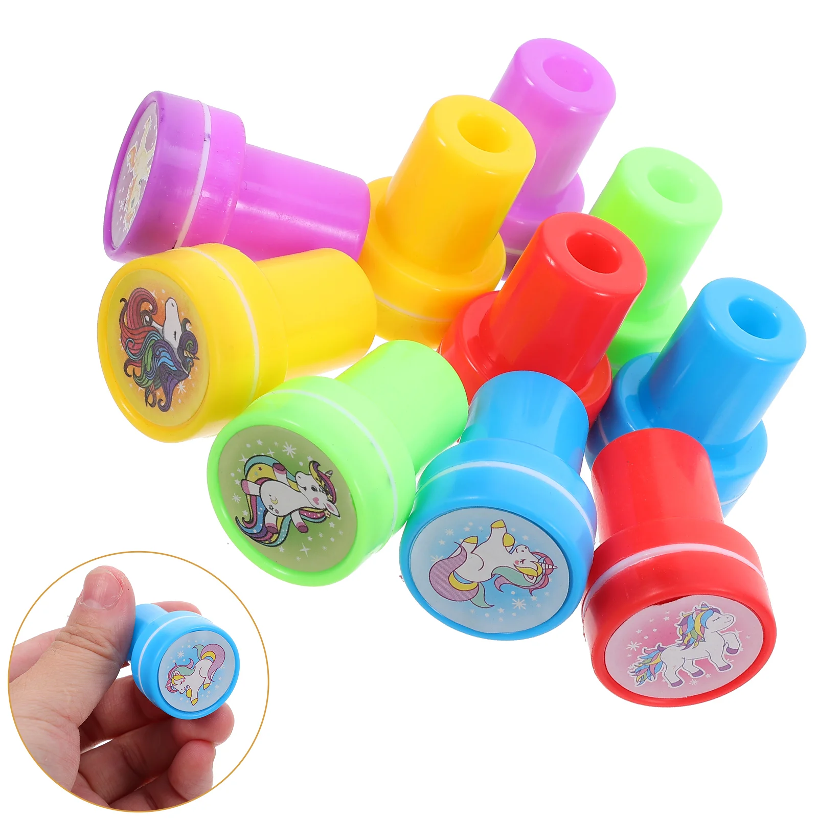 10 Pcs Unicorn Seal Stamps for Crafts Die Journaling Plastic Party Favors Scrapbook
10 Pcs Unicorn Seal Stamps for Crafts Die Journaling Plastic Party Favors Scrapbook