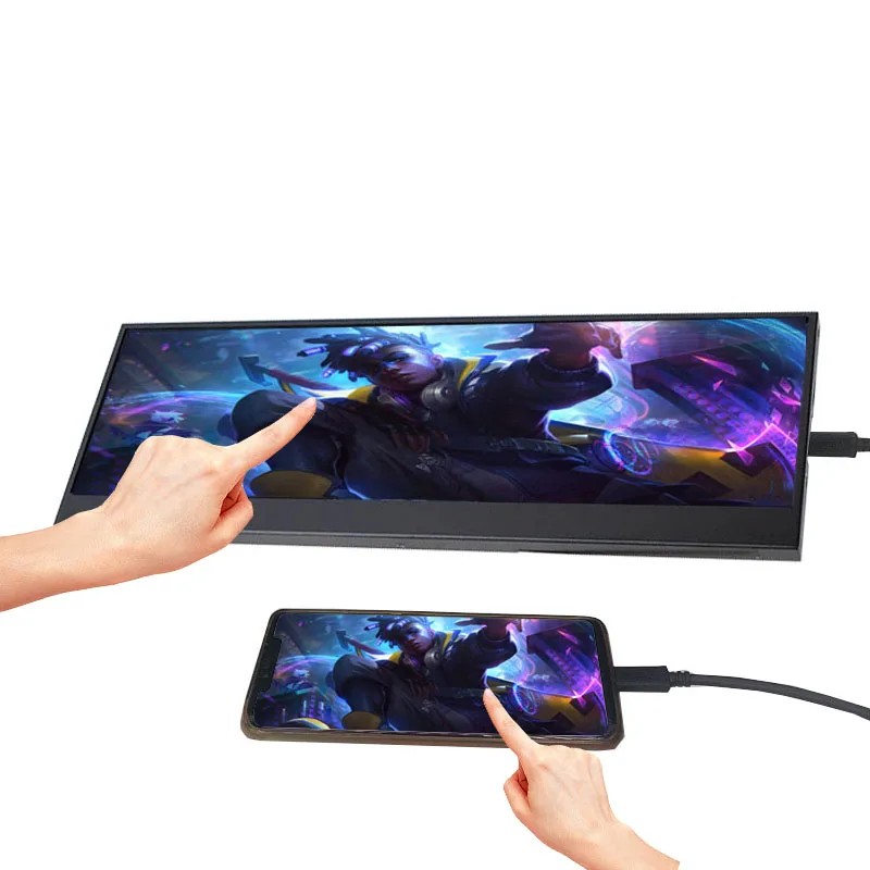 14-inch 4K Bar Touch Display 3840X1100 Game Console Panel 60Hz ControllerBboard Raspberry PI
14-inch 4K Bar Touch Display 3840X1100 Game Console Panel 60Hz ControllerBboard Raspberry PI