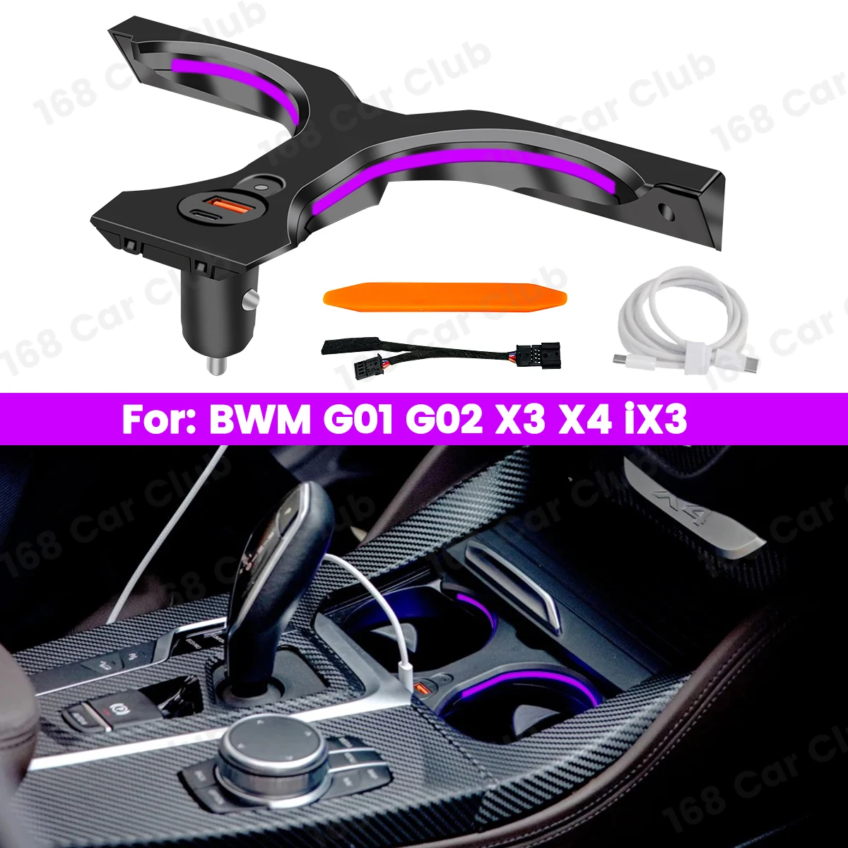 11 Colour Ambient Light For BMW X3 X4 iX3 G01 G02 X3M X4M Car Cup Holder Lights Decoration Refit Accessory Water Cup Lamp Indoor
11 Colour Ambient Light For BMW X3 X4 iX3 G01 G02 X3M X4M Car Cup Holder Lights Decoration Refit Accessory Water Cup Lamp Indoor