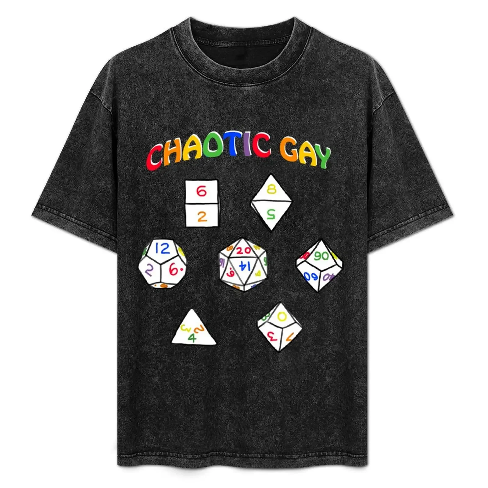 CHAOTIC GAY T-Shirt Casual Graphic Print Tee
CHAOTIC GAY T-Shirt Casual Graphic Print Tee