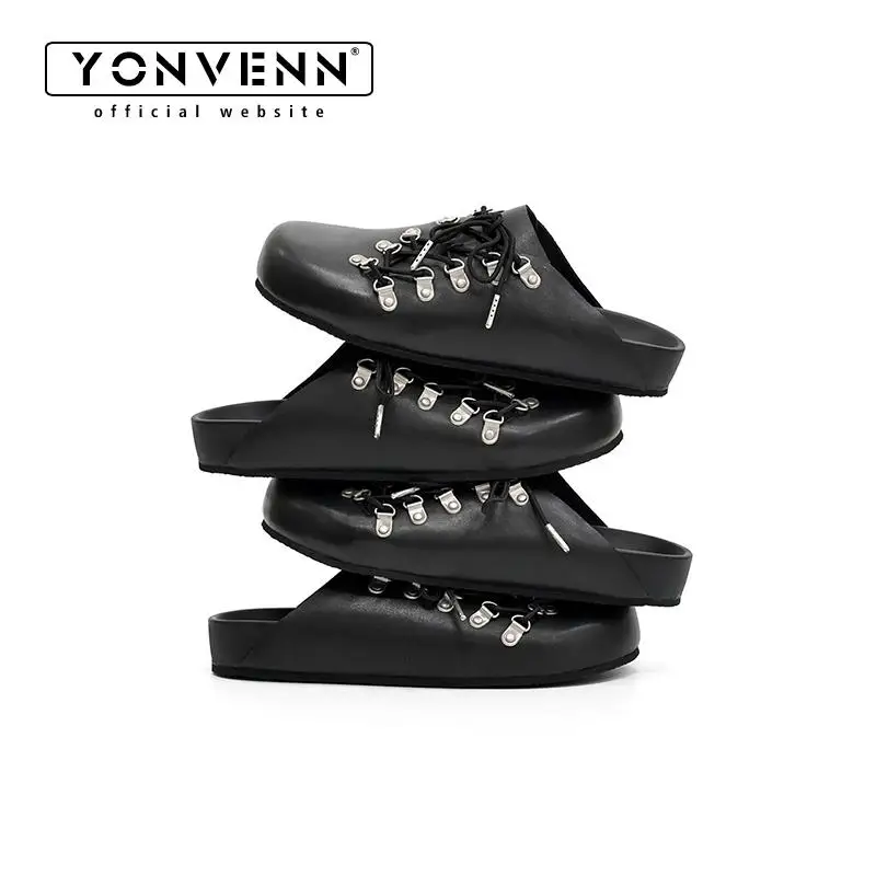 Summer new Boken shoes men's genuine leather commuting lazy slippers set in style unisex M ü ller leather shoes
Summer new Boken shoes men's genuine leather commuting lazy slippers set in style unisex M ü ller leather shoes