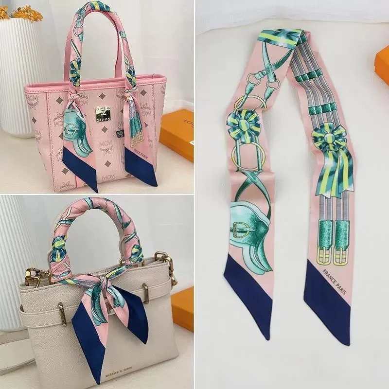 Korean Style Silk Belt Chain Long Ribbon Wrap Bag Handle Scarf Small Towel Versatile Seasonal Accessory for All Ages
Korean Style Silk Belt Chain Long Ribbon Wrap Bag Handle Scarf Small Towel Versatile Seasonal Accessory for All Ages