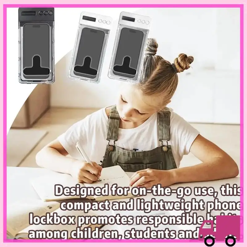 Compact Self-Discipline Phone Timer Lock Box For Iphone Android Phone Case Self-Control Timer Locker For Students Adults
Compact Self-Discipline Phone Timer Lock Box For Iphone Android Phone Case Self-Control Timer Locker For Students Adults
