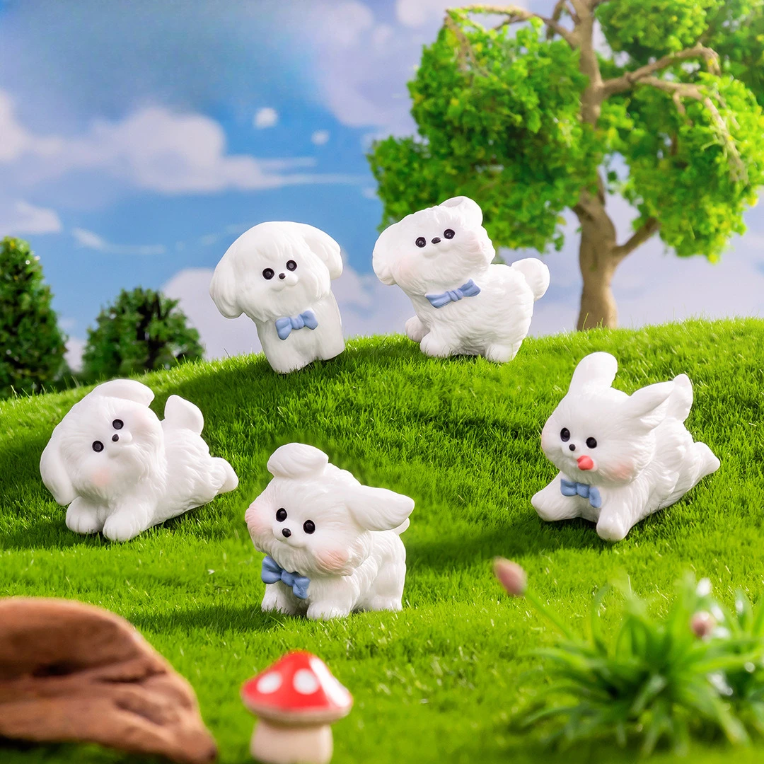 100pcs Kawaii 3D Resin Miniature Dog Home Decoration Craft DIY for Fairy Garden Landscape Dollhouse Accessories Wholesale 
100pcs Kawaii 3D Resin Miniature Dog Home Decoration Craft DIY for Fairy Garden Landscape Dollhouse Accessories Wholesale