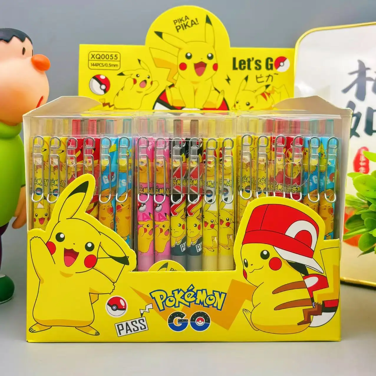 6/12pcs Cute Pikachu Anime Gel Pens Pokemon Cartoon Peripherals School Supplies Kawaii Stationery Birthday Gifts for Children
6/12pcs Cute Pikachu Anime Gel Pens Pokemon Cartoon Peripherals School Supplies Kawaii Stationery Birthday Gifts for Children