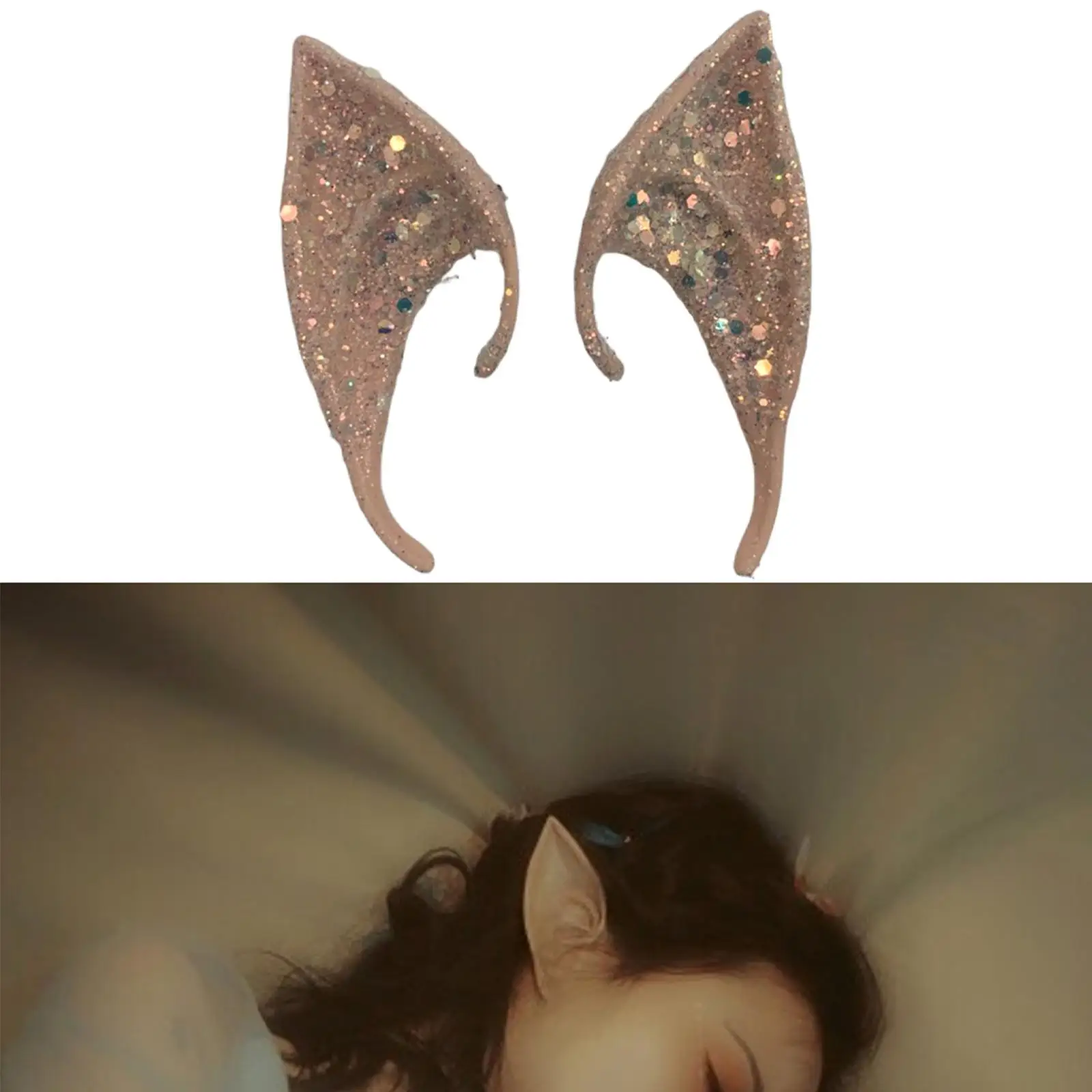 1 пара костюмов Эльфийского костюма с заостренными ушками, маскарадный реквизит для прямой трансляции Хэллоуина
1 пара костюмов Эльфийского костюма с заостренными ушками, маскарадный реквизит для прямой трансляции Хэллоуина