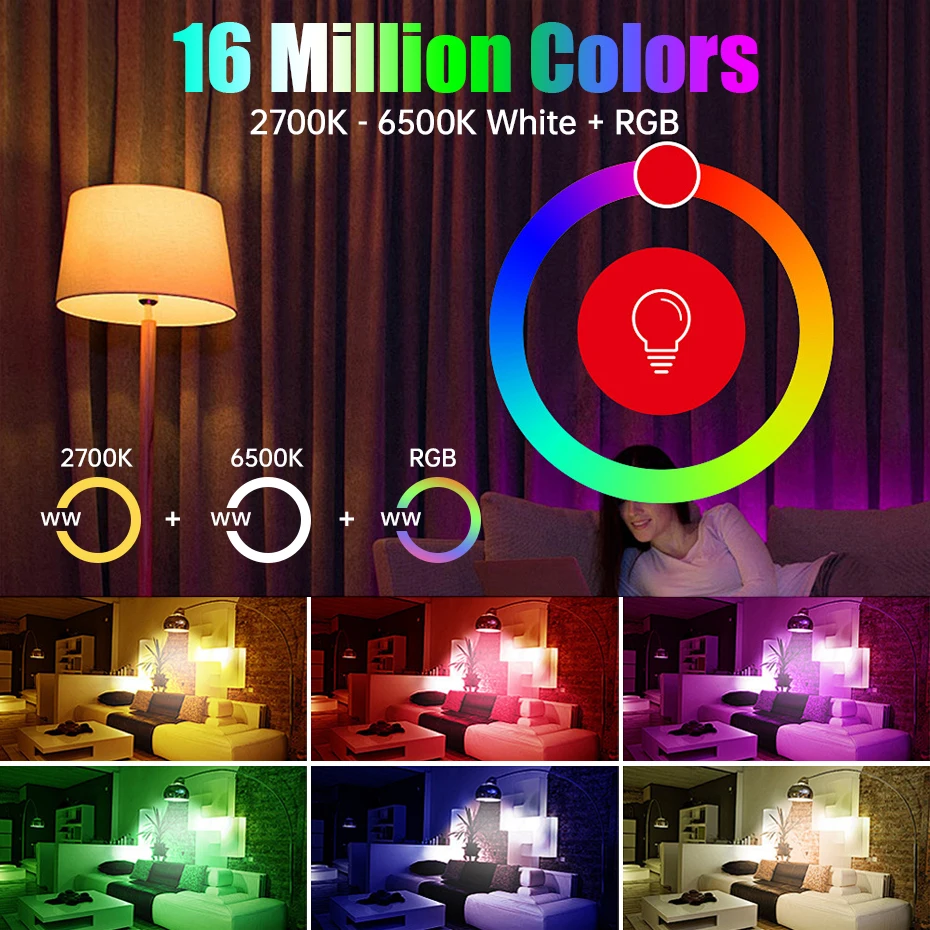 Tuya E14 GU10 E27 RGB Bulb Zigbee/WiFi/Bluetooth Dimmable LED Light Lamp 220V 110V Smart Led Light Bulb Works With Alexa Amazon
Tuya E14 GU10 E27 RGB Bulb Zigbee/WiFi/Bluetooth Dimmable LED Light Lamp 220V 110V Smart Led Light Bulb Works With Alexa Amazon