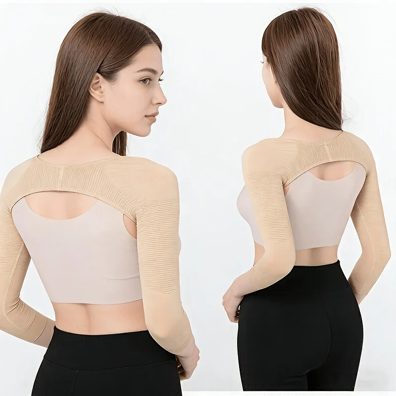 1PCS Women Butterfly Arm Shoulder Protector Shaped Bundle Arm Pressure Bundle Arm Cover Long Sleeve Arm Cover
1PCS Women Butterfly Arm Shoulder Protector Shaped Bundle Arm Pressure Bundle Arm Cover Long Sleeve Arm Cover