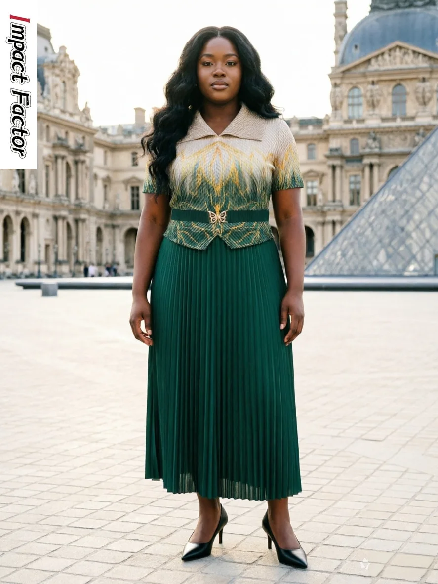 2026 New African Loose Dress Fashion Loose Temperament Elegant Slim Crumpled A Word Dress Women
2026 New African Loose Dress Fashion Loose Temperament Elegant Slim Crumpled A Word Dress Women