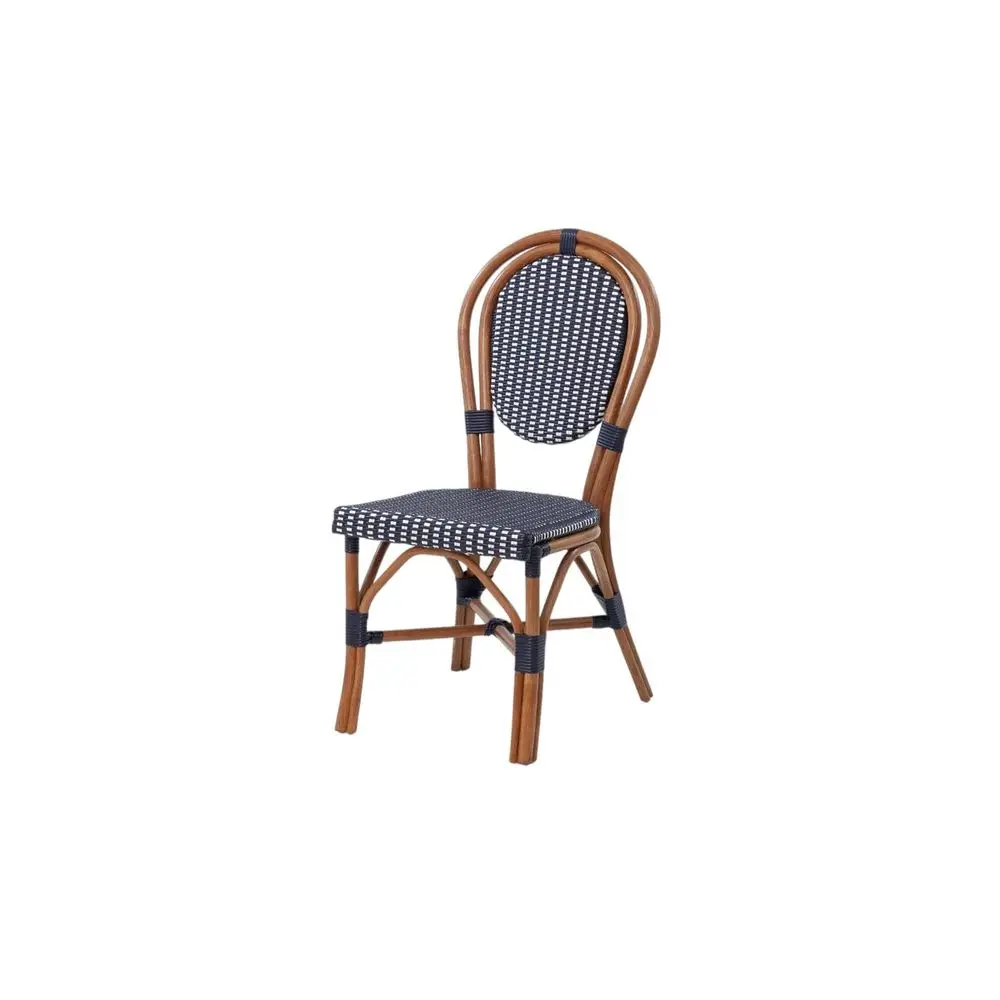 Original Real Classic Commercial Grade Rattan Wood Frame French Bistro Chair, Indoor Outdoor, Blue amp White Blue amp White
Original Real Classic Commercial Grade Rattan Wood Frame French Bistro Chair, Indoor Outdoor, Blue amp White Blue amp White