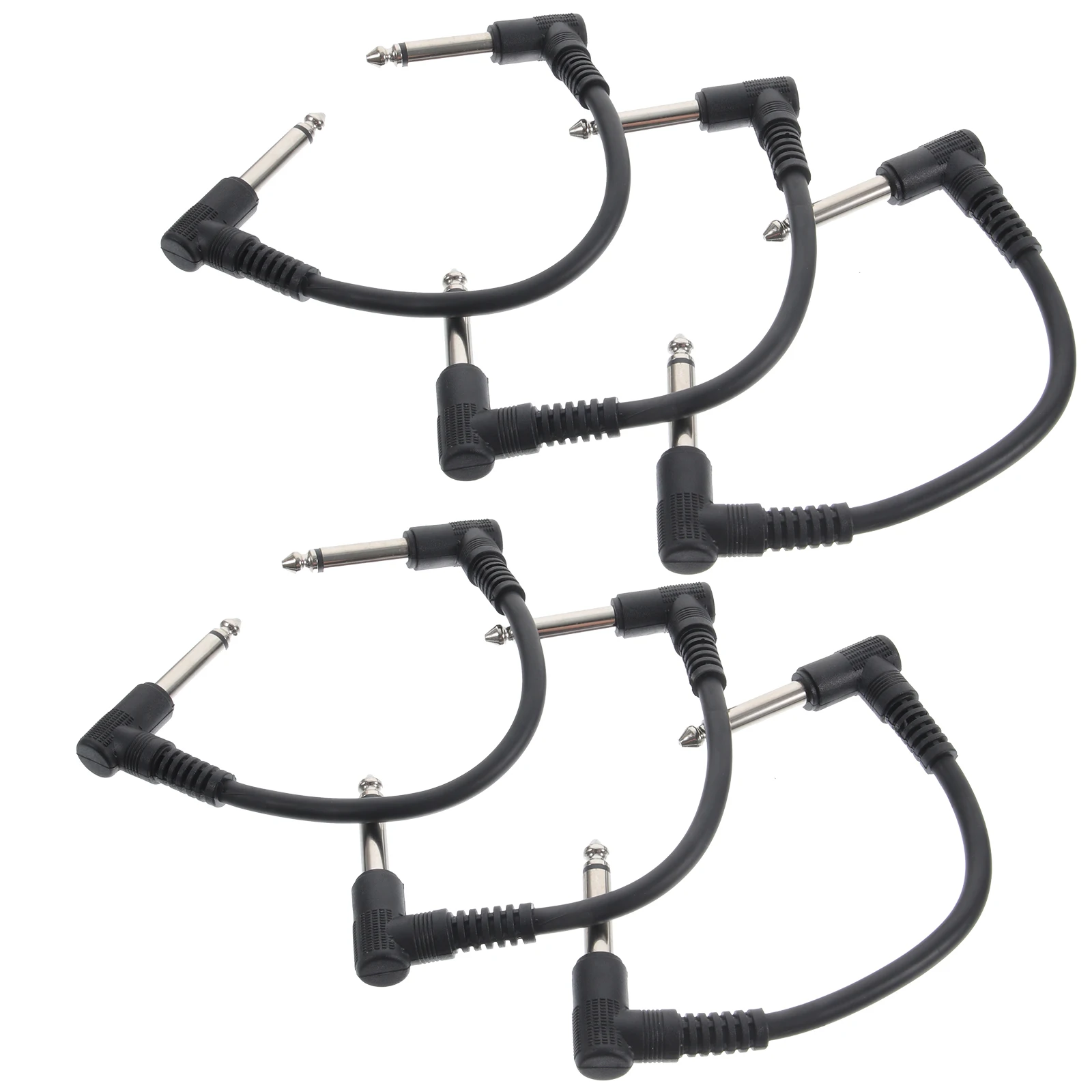 6pcs Guitar Patch Cable 6.35Mm Electric Bass Audio Cable 15Cm Sturdy Pvc Durable For Electric Guitar Drum Organ Mixer Effector
6pcs Guitar Patch Cable 6.35Mm Electric Bass Audio Cable 15Cm Sturdy Pvc Durable For Electric Guitar Drum Organ Mixer Effector