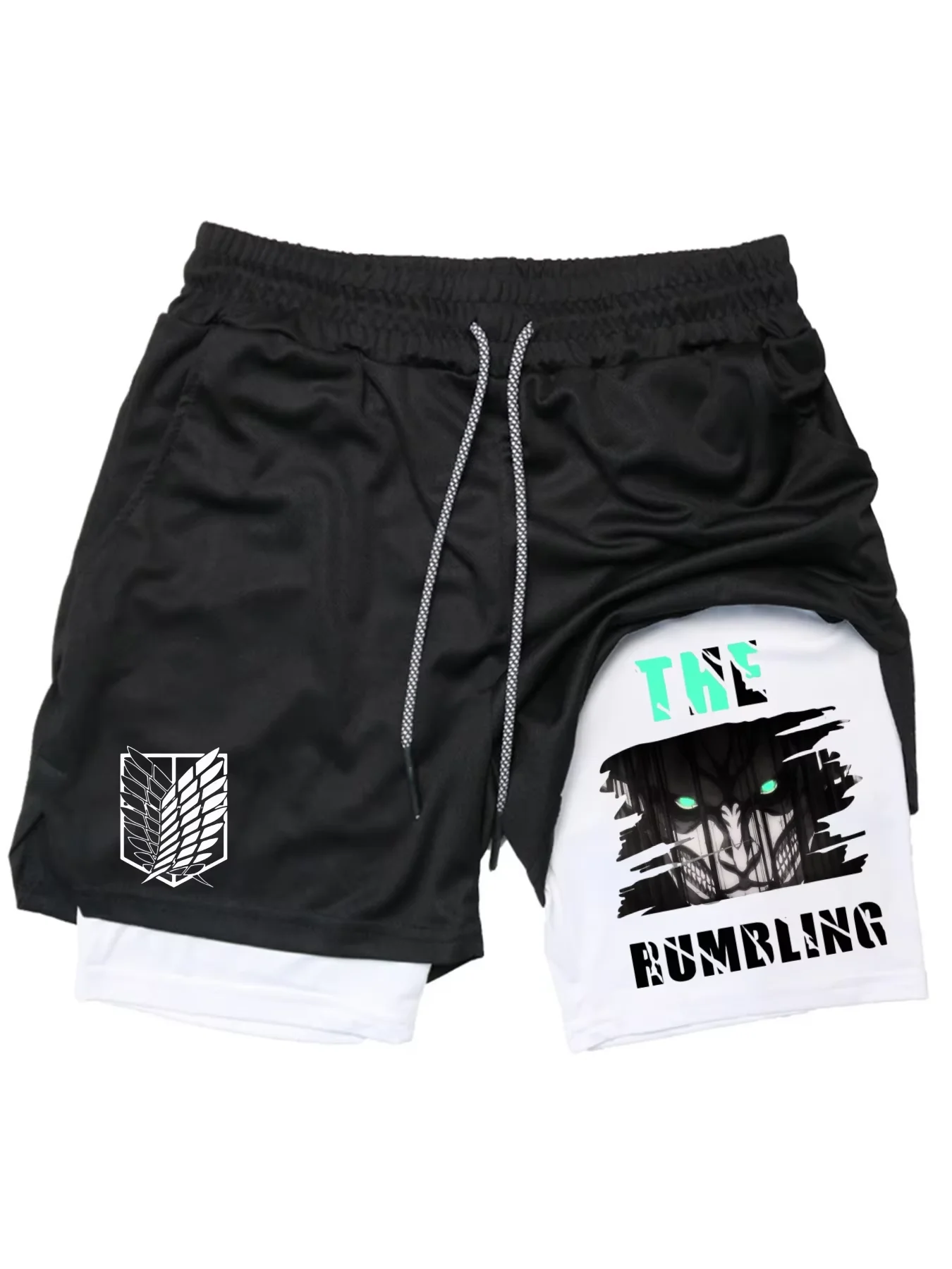 Шорты для фитнеса для мужчин, спортивные дышащие шорты 2-в-1 с принтом, штаны-полотенца Levi Ackerman, быстросохнущие брюки для тренировок
Шорты для фитнеса для мужчин, спортивные дышащие шорты 2-в-1 с принтом, штаны-полотенца Levi Ackerman, быстросохнущие брюки для тренировок