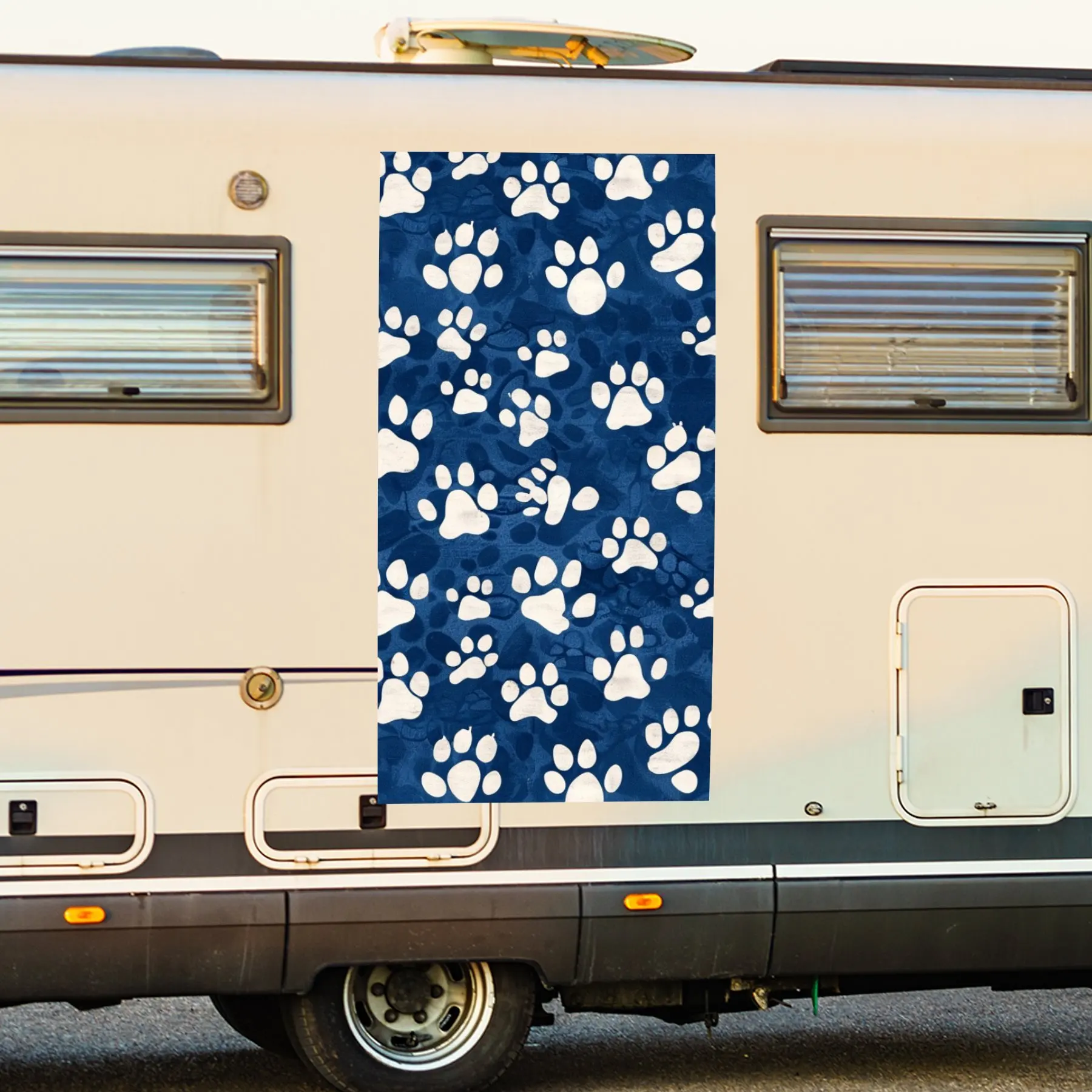 Автомобильная наклейка с милым принтом лапы домашнего животного, виниловая наклейка на сторону моторика дома, водонепроницаемая самоклеящаяся виниловая наклейка на сторону
Автомобильная наклейка с милым принтом лапы домашнего животного, виниловая наклейка на сторону моторика дома, водонепроницаемая самоклеящаяся виниловая наклейка на сторону