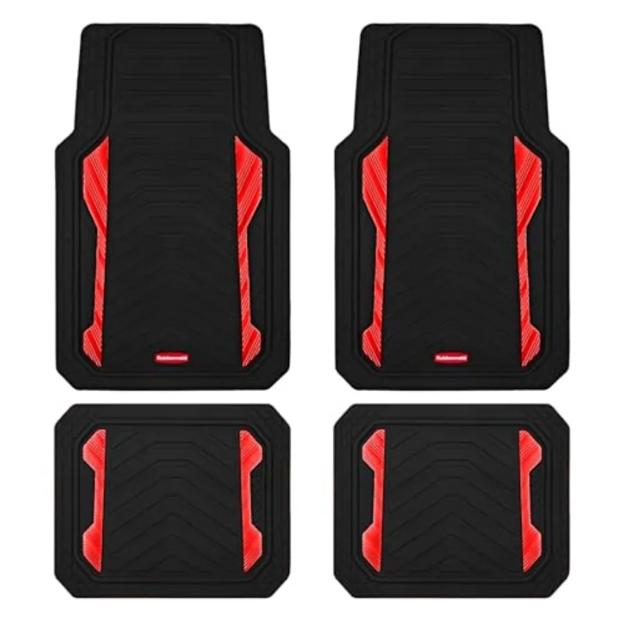 Car Floor Mat, Heavy Duty All-Weather Car Mats Full Set with Dual-Tone Aluminum Inserts Universal Fit, Anti-Slip Backing, Trim-
Car Floor Mat, Heavy Duty All-Weather Car Mats Full Set with Dual-Tone Aluminum Inserts Universal Fit, Anti-Slip Backing, Trim-