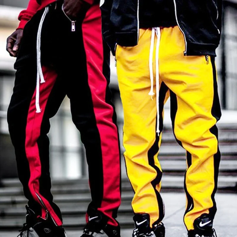 2022 Men's Color Stitching Sports Pants Fashion Loose Straight-leg Sports Hip-hop Style Trousers
2022 Men's Color Stitching Sports Pants Fashion Loose Straight-leg Sports Hip-hop Style Trousers