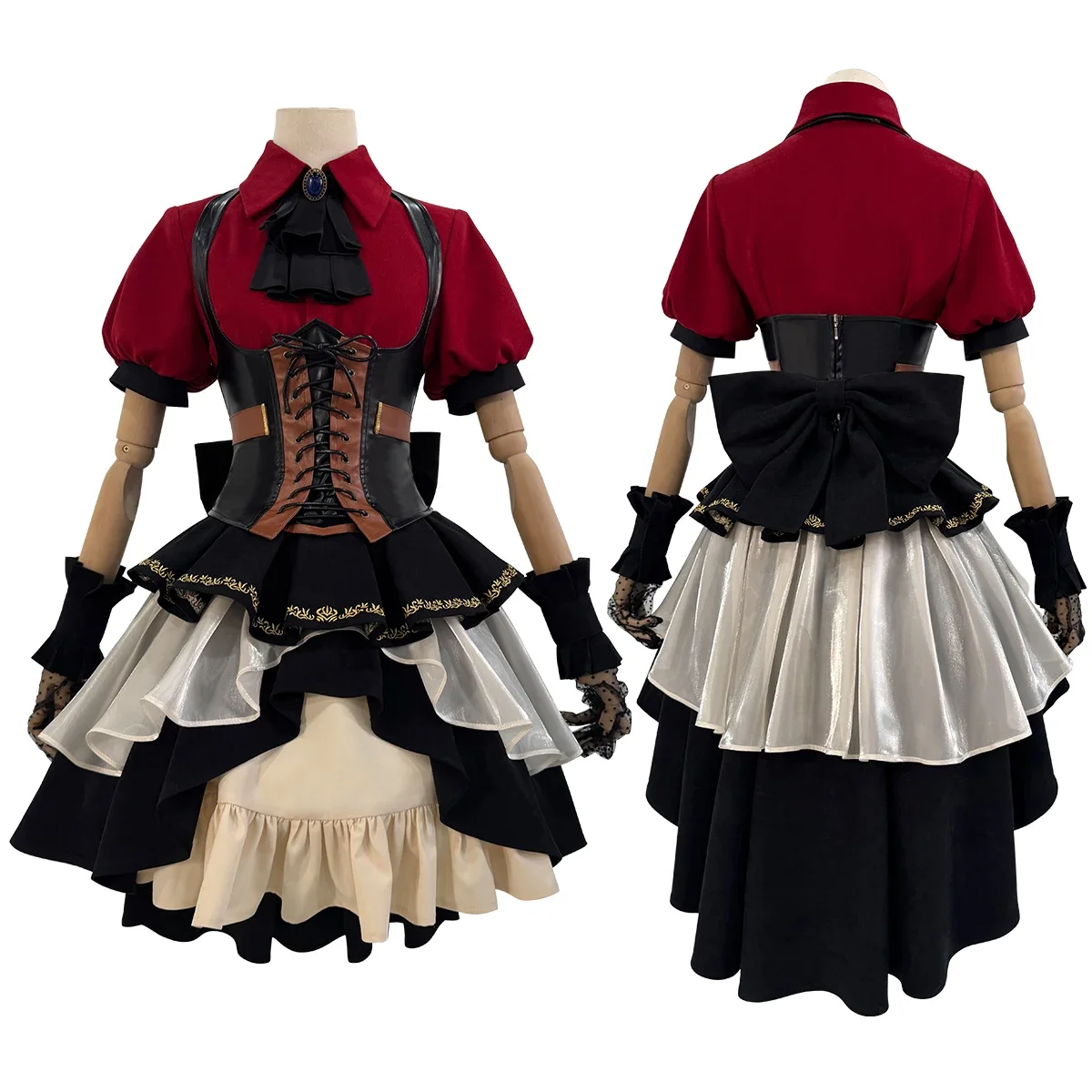 Cosplay BanG Dream Ave Mujica Anime Sakiko Togawa Oblivionis Cosplay Costume Skirt Shirt Corset Gloves Bow-knot Daily Wear Cos 
Cosplay BanG Dream Ave Mujica Anime Sakiko Togawa Oblivionis Cosplay Costume Skirt Shirt Corset Gloves Bow-knot Daily Wear Cos