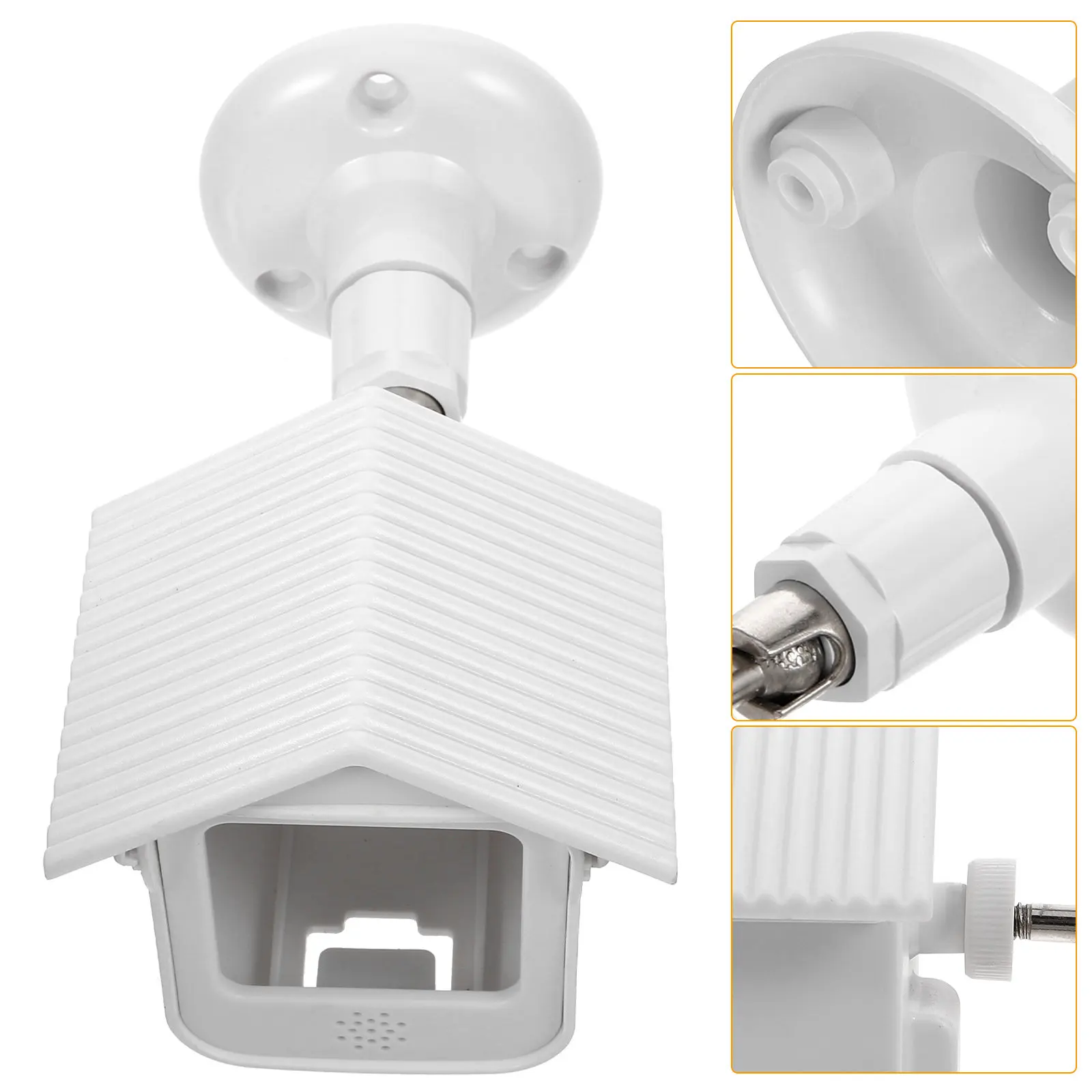 1Set Universal Outdoor Camera Cover Weatherproof Sun Shade Rain Cover for Security Cameras Sturdy Lightweight Plastic Protection
1Set Universal Outdoor Camera Cover Weatherproof Sun Shade Rain Cover for Security Cameras Sturdy Lightweight Plastic Protection