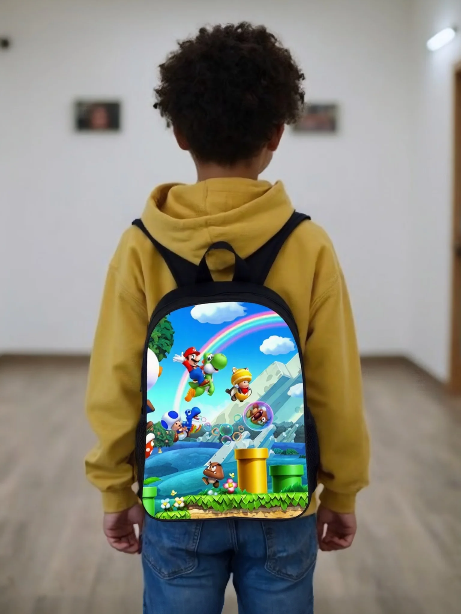 Children Super Mario Cartoon School Bag,Student Lightweight Bookbag Daily Knapsack
Children Super Mario Cartoon School Bag,Student Lightweight Bookbag Daily Knapsack