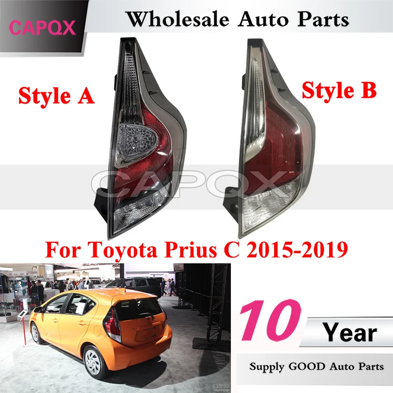CAPQX Rear Bumper Taillight For Toyota Prius C 2015-2019 Tail Light Taillamp Rear Brake Light Stop Lamp Signal Light
CAPQX Rear Bumper Taillight For Toyota Prius C 2015-2019 Tail Light Taillamp Rear Brake Light Stop Lamp Signal Light