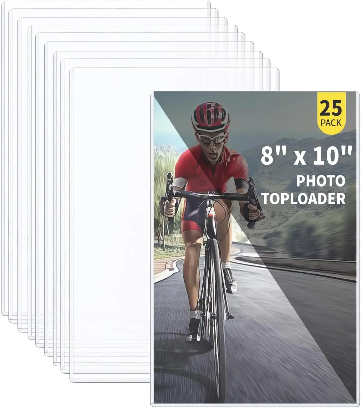 Premium 8x10 Photo Toploaders 25-Pack, Crystal Clear Hard Plastic Holders for Autograph Pictures, Art, and Photos
Premium 8x10 Photo Toploaders 25-Pack, Crystal Clear Hard Plastic Holders for Autograph Pictures, Art, and Photos