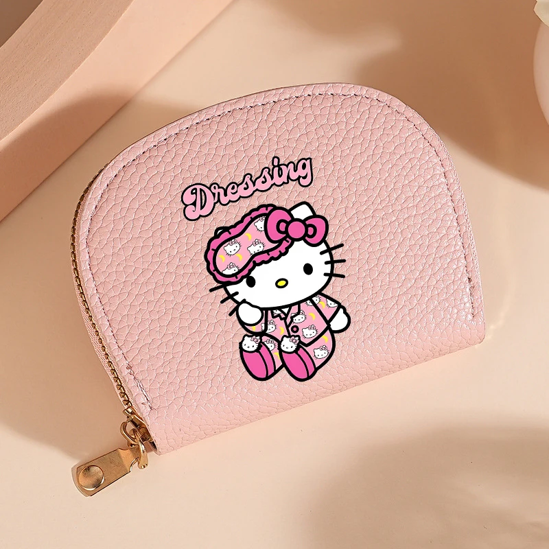 Hello Kitty Shell-Shaped Zip Wallet Funny Cartoon Print Coin Purse with 9 Card Slots Bill Pocket PU Leather Women Kawaii Gifts
Hello Kitty Shell-Shaped Zip Wallet Funny Cartoon Print Coin Purse with 9 Card Slots Bill Pocket PU Leather Women Kawaii Gifts