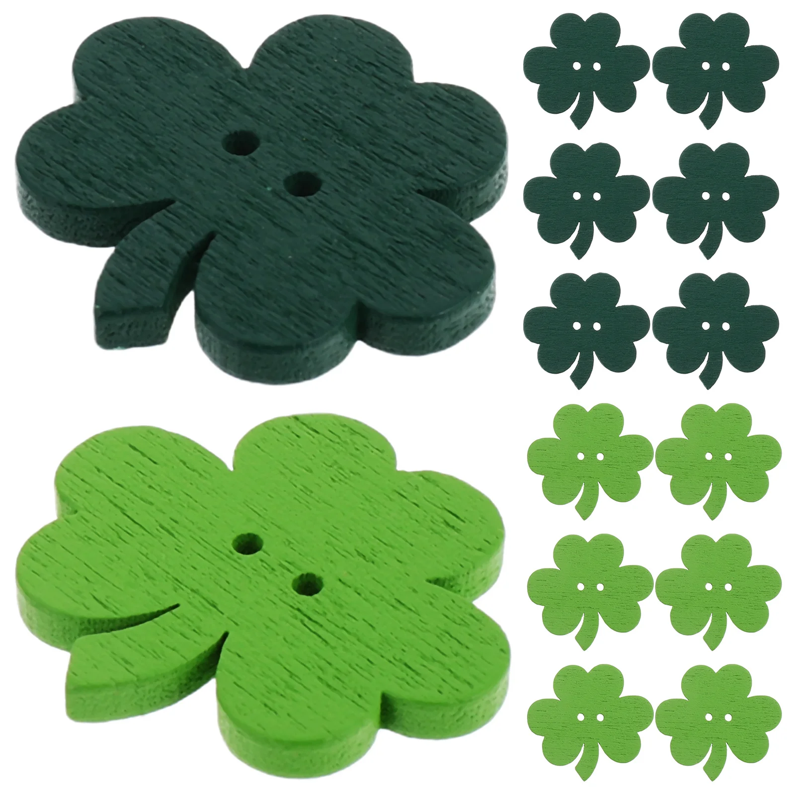 50Pcs Craft Wooden Buttons with Lucky Pattern St Patrick's Day Decor Sewing DIY Embellishment Supplies Wood Sewing Button
50Pcs Craft Wooden Buttons with Lucky Pattern St Patrick's Day Decor Sewing DIY Embellishment Supplies Wood Sewing Button