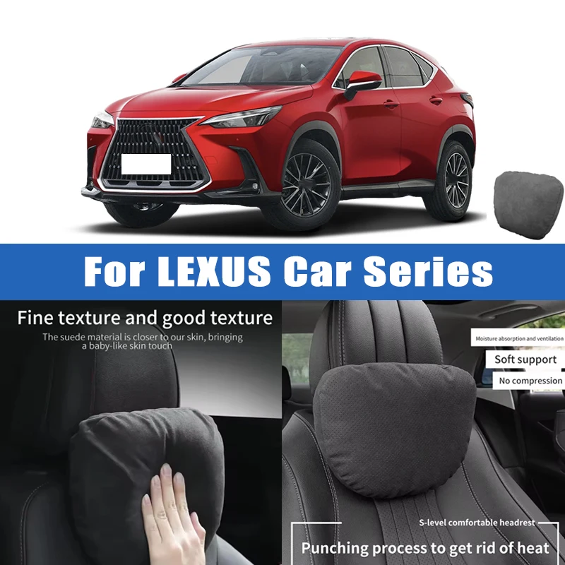 Top Quality Car Headrest Neck Support Seat Soft Neck Pillow Breathable For Lexus IS ES GS LS NX RX GX LX UX RC LC CT HS SC
Top Quality Car Headrest Neck Support Seat Soft Neck Pillow Breathable For Lexus IS ES GS LS NX RX GX LX UX RC LC CT HS SC