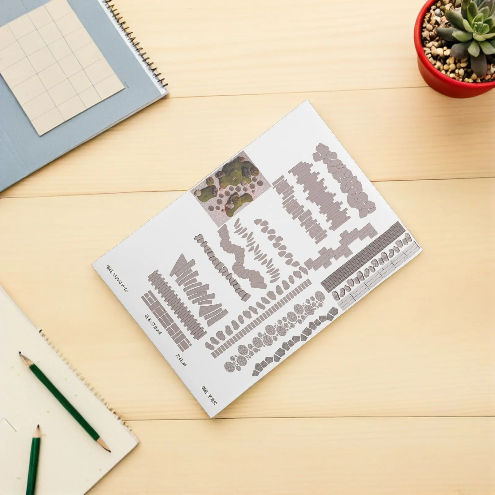 Набор из 5 миниатюрных самоклеящихся 3D-наклеек для пола: имитация кирпичной плитки, камня, песка для ландшафтного дизайна и сада Дзен
Набор из 5 миниатюрных самоклеящихся 3D-наклеек для пола: имитация кирпичной плитки, камня, песка для ландшафтного дизайна и сада Дзен