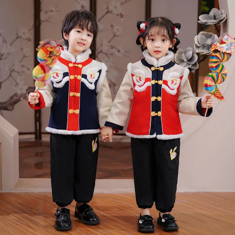 2022 New Han Costume Children's Autumn And Winter New Chinese Culture Warm Keeping Baby's Chinese Garden Dress New Year's Dress
2022 New Han Costume Children's Autumn And Winter New Chinese Culture Warm Keeping Baby's Chinese Garden Dress New Year's Dress