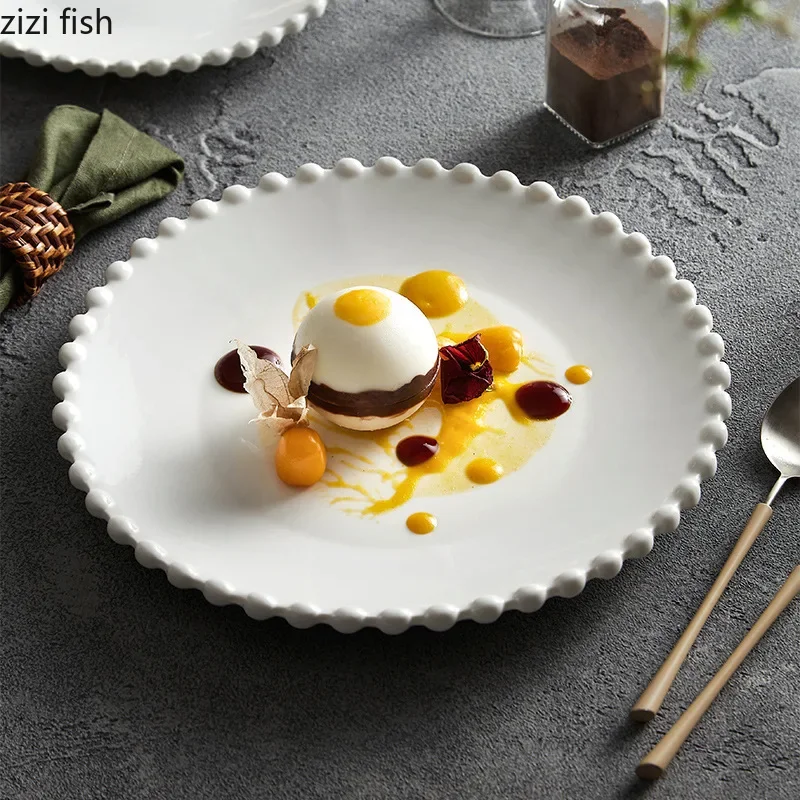 Round Ceramic Dining Plates Dessert Tray Western Style Steak Plate Sushi Plates Sashimi Plate Fruit Bowl Snack Tray Dim Sum Dish
Round Ceramic Dining Plates Dessert Tray Western Style Steak Plate Sushi Plates Sashimi Plate Fruit Bowl Snack Tray Dim Sum Dish