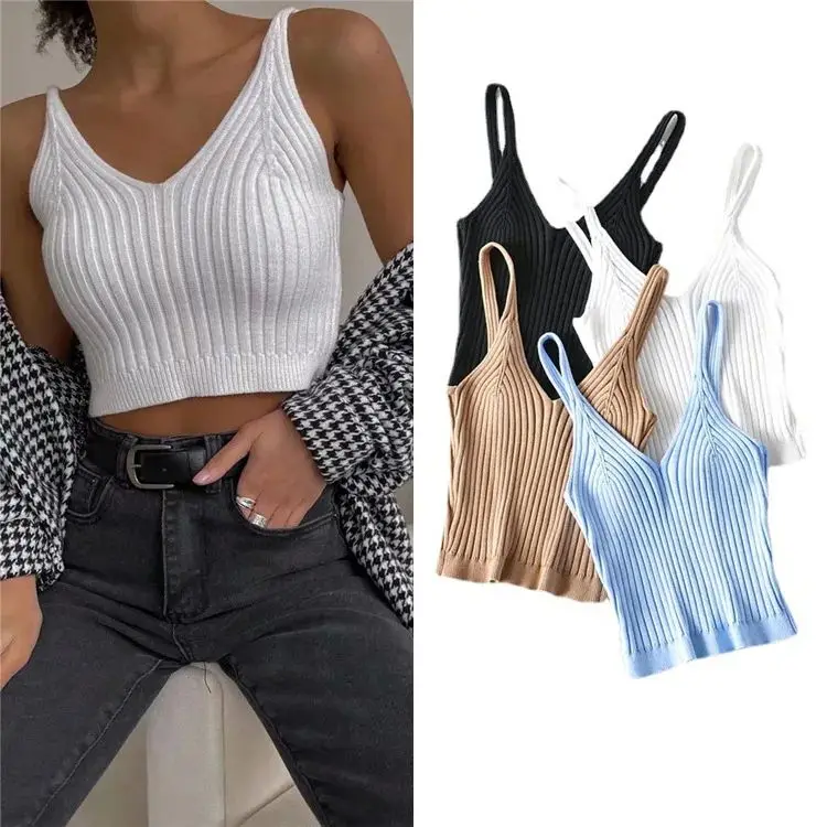 Sexy Crop Tops Knit ter Tank Top Women Summer Cs B Other Material 00% 2024 Autumn Faion Ladies Premium Skirts
Sexy Crop Tops Knit ter Tank Top Women Summer Cs B Other Material 00% 2024 Autumn Faion Ladies Premium Skirts