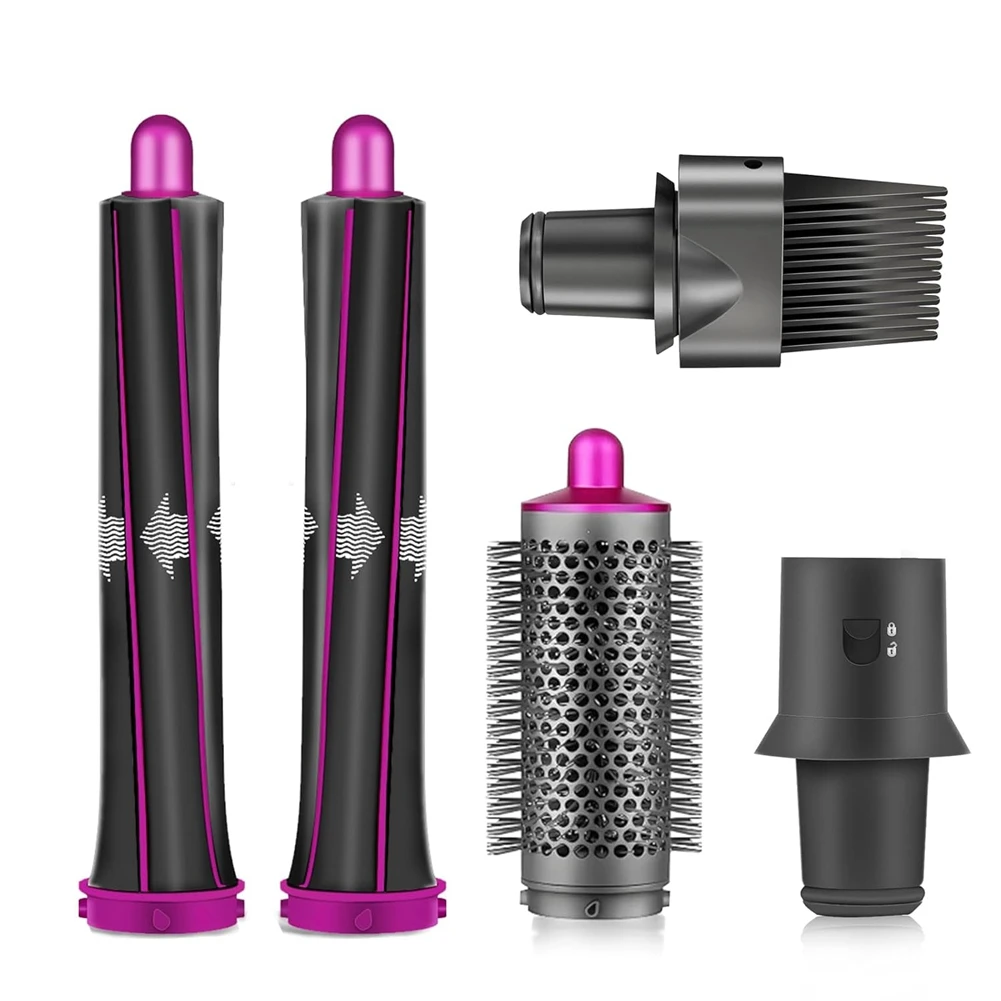 A98G-Replacement Parts For Dyson Supersonic Hair Dryer-Hair Curling Iron Barrels& Round Brush Attachment, 5 In 1 Hair Tool Kit
A98G-Replacement Parts For Dyson Supersonic Hair Dryer-Hair Curling Iron Barrels& Round Brush Attachment, 5 In 1 Hair Tool Kit