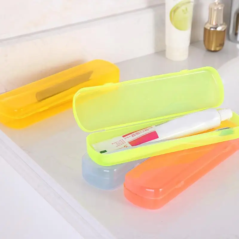 Portable Toothpaste Toothbrush Protect Holder Case Travel Camping Storage Box Protect Toothbrush Toothpaste from Dirt and Damage
Portable Toothpaste Toothbrush Protect Holder Case Travel Camping Storage Box Protect Toothbrush Toothpaste from Dirt and Damage