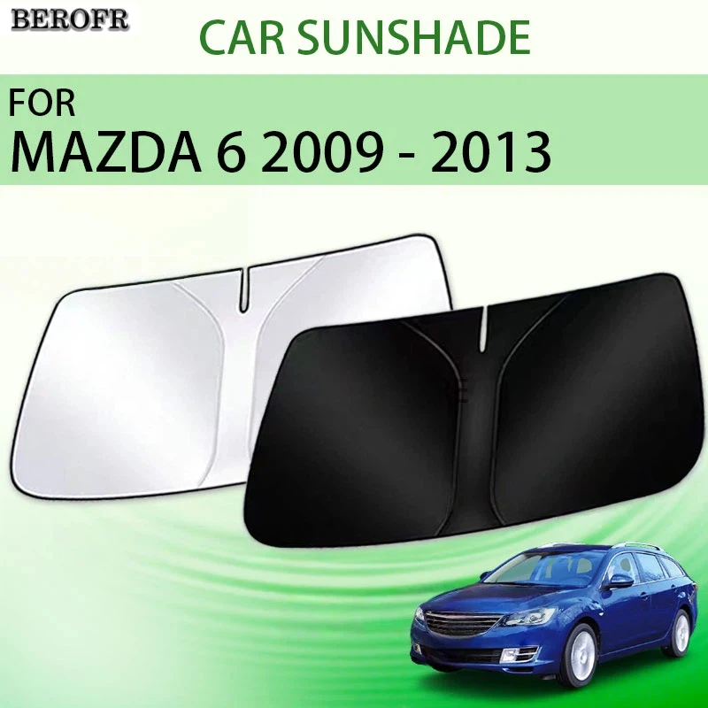 Car Sunshade For Mazda 6 GH 2009 - 2013 Hatchback Accessories Front Windshield Window Shade Sun Protector Storage Interior Parts
Car Sunshade For Mazda 6 GH 2009 - 2013 Hatchback Accessories Front Windshield Window Shade Sun Protector Storage Interior Parts