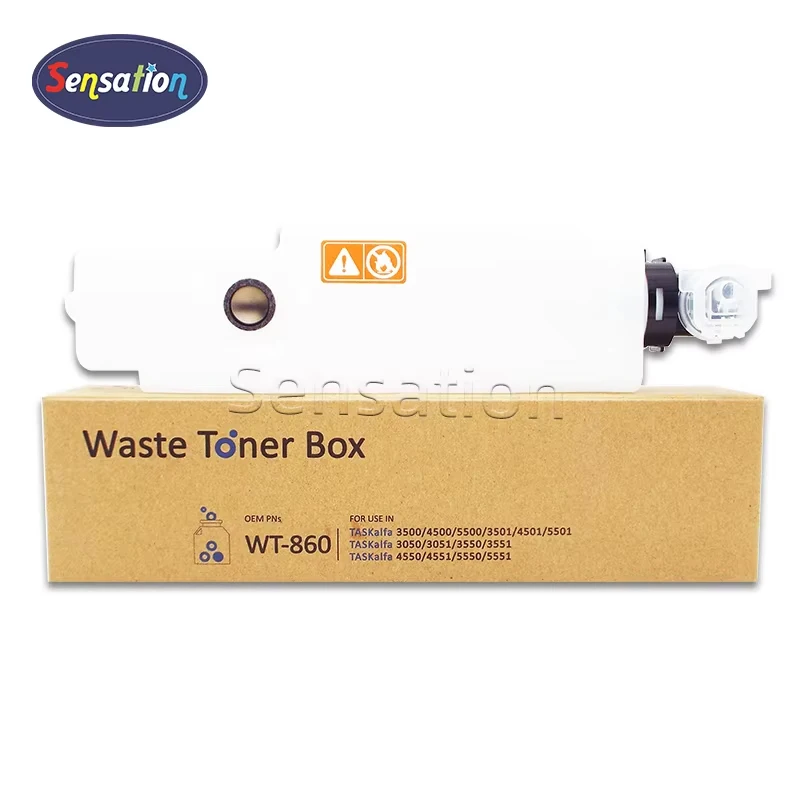 Совместимый с тонером Sensation WT-860 для Kyocera TASKalfa 5550 3050 3051 3550 3551ci 5551ci 4551ci 
Совместимый с тонером Sensation WT-860 для Kyocera TASKalfa 5550 3050 3051 3550 3551ci 5551ci 4551ci