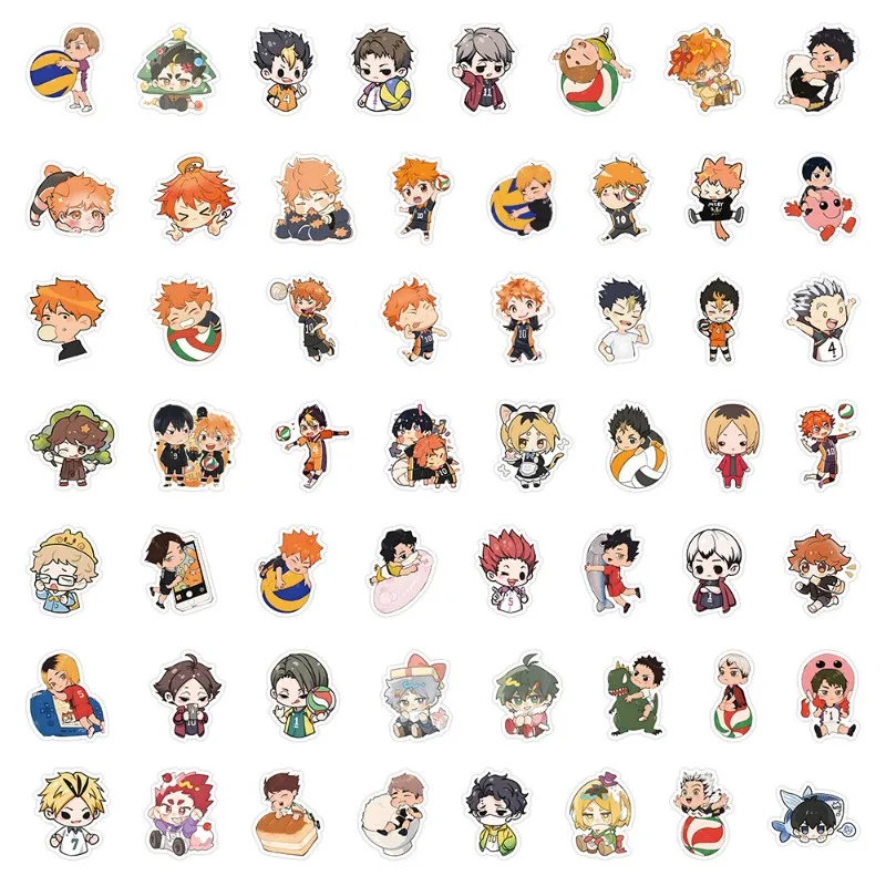 Haikyuu!! Stickers Handbook Notebook Computer Luggage Decoration Hinata Shoyo Cartoon Peripheral Ornament Children Holiday Gift
Haikyuu!! Stickers Handbook Notebook Computer Luggage Decoration Hinata Shoyo Cartoon Peripheral Ornament Children Holiday Gift