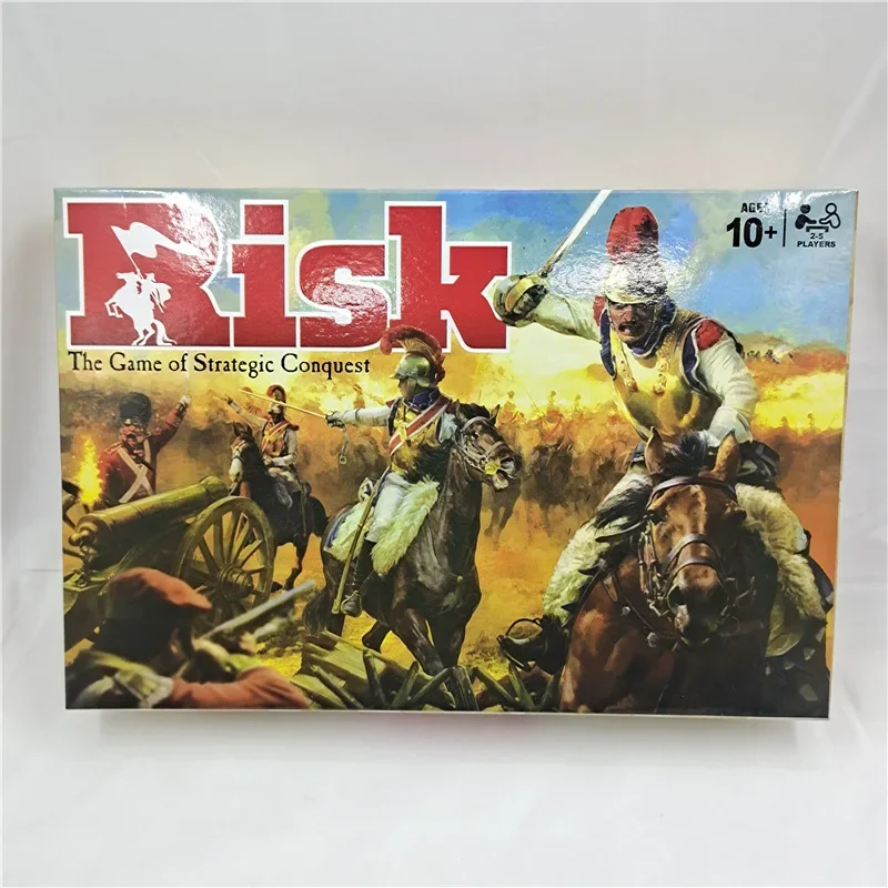 RISK Strategy Board Game suitable for 2-5 players, strategy board game for teenagers, adults, and families, war game
RISK Strategy Board Game suitable for 2-5 players, strategy board game for teenagers, adults, and families, war game
